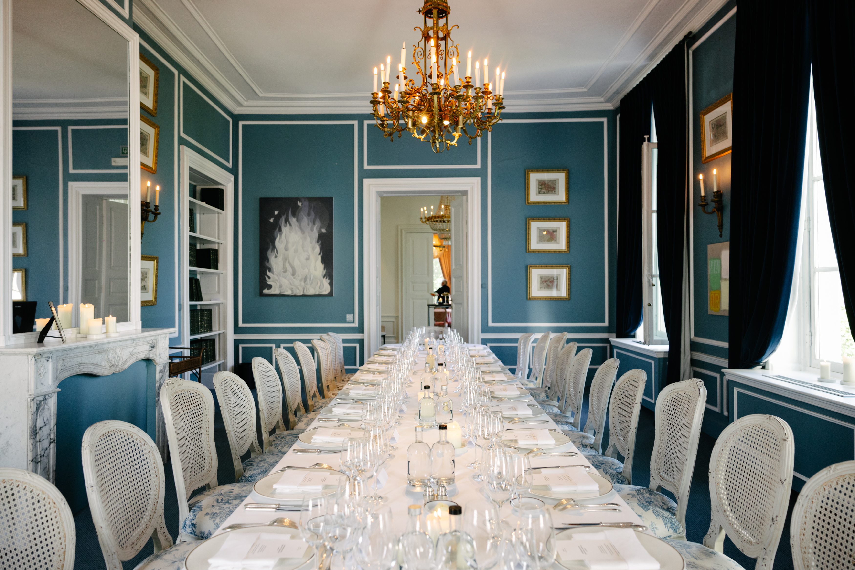 salon bleu -themerode - private hire